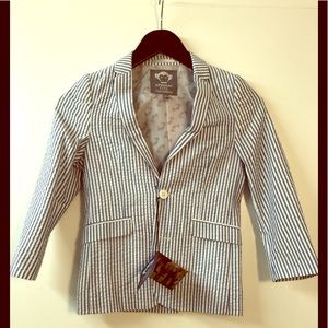 Kids Seersucker Blazer - Brand new